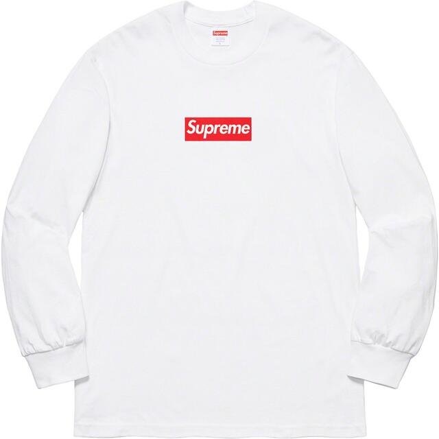 よろしくお Supreme - 未開封 L Supreme Box Logo L/S Tee Whiteの通販 by シュプ太's shop|シュプリームならラクマ ブランド