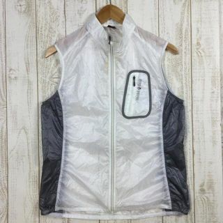 モンベル(mont bell)のWOMENs L  モンベル EX ライト ウインド ベスト ウィンドシェル M(登山用品)