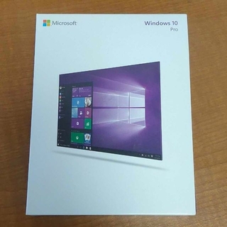 【新品】MS Windows 10 Pro パッケージ版 ５ライセンス