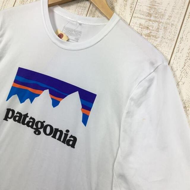 patagonia(パタゴニア)のMENs M  パタゴニア キャプリーン デイリー グラフィック Tシャツ CA スポーツ/アウトドアのアウトドア(登山用品)の商品写真