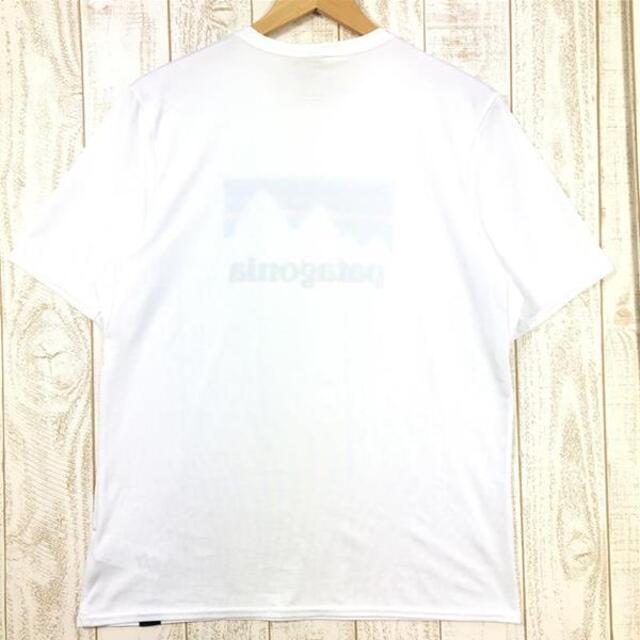patagonia(パタゴニア)のMENs M  パタゴニア キャプリーン デイリー グラフィック Tシャツ CA スポーツ/アウトドアのアウトドア(登山用品)の商品写真