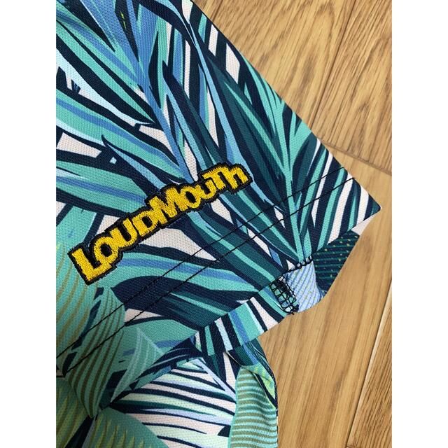 Loudmouth(ラウドマウス)の美品⛳️ラウドマウス　総柄　半袖ワンピース　レディース　ゴルフウェア スポーツ/アウトドアのゴルフ(ウエア)の商品写真