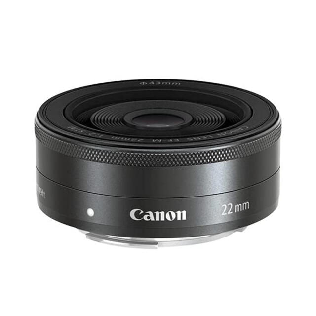 1週間限定価格】 Canon EF-M 22mm F2 STM 単焦点レンズ - レンズ(単焦点)