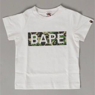 ベイプキッズ(BAPE KIDS)のA BATHING APE BAPE KIDS BAPE ロゴ Tシャツ ABC(Tシャツ/カットソー)