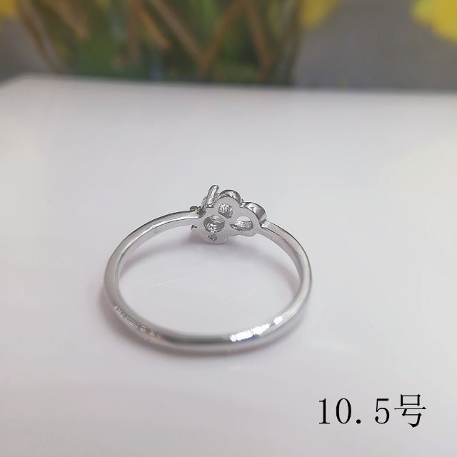 tt10056閉店セール10.5号リング細身一粒石リングczダイヤモンドリング レディースのアクセサリー(リング(指輪))の商品写真