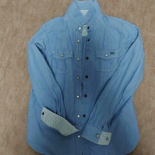 バーバリーブルーレーベル(BURBERRY BLUE LABEL)のデニムシャツ(シャツ/ブラウス(長袖/七分))