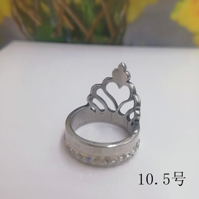 tt10063閉店セール10.5号リング錆びないファッションリング レディースのアクセサリー(リング(指輪))の商品写真