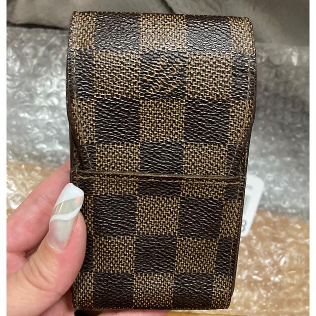 注目 美品 LOUIS VUITTON ルイヴィトン ダミエ シガレット タバコ