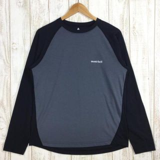 モンベル(mont bell)のMENs M  モンベル WIC ラグラン ロングスリーブ Tシャツ MONTB(登山用品)