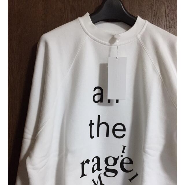 白M新品 メゾン マルジェラ all the rage スウェット シャツ