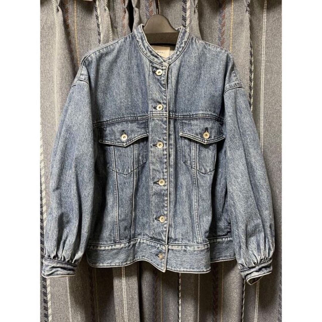 再値下げ【試着のみ】OVER PUFF DENIM JACKET