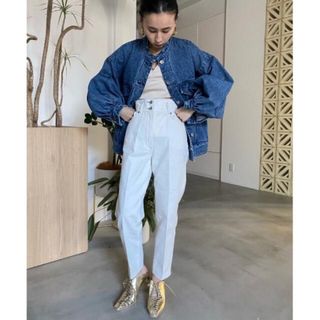 アメリヴィンテージ(Ameri VINTAGE)の再値下げ【試着のみ】OVER PUFF DENIM JACKET(Gジャン/デニムジャケット)