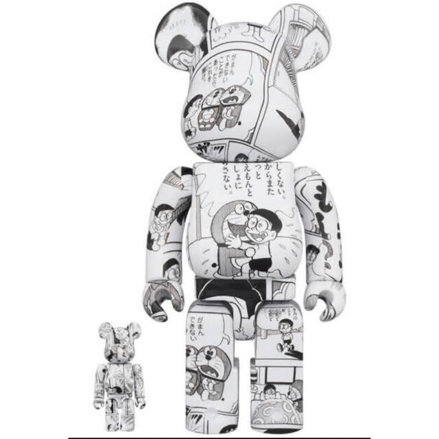 BE@RBRICK ドラえもん 100％ & 400％ ベアブリック