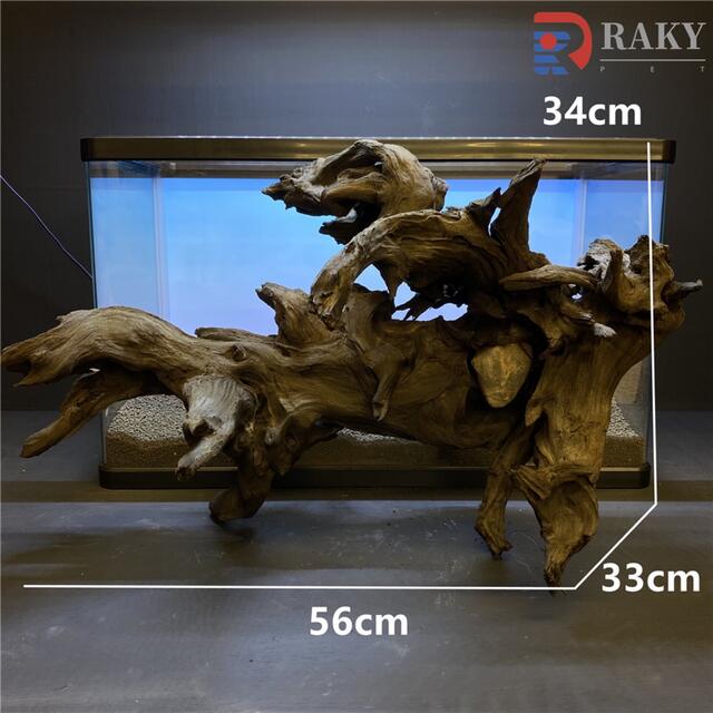 MRW-2366 天然流木一点物 抱石流木 アクアリウム MRW-2366 天然流木一点物 抱石流木 アクアリウム