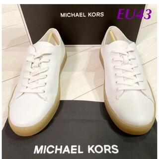 マイケルコース(Michael Kors)の【新品】MICHAEL KORS(マイケルコース) ホワイト 43(スニーカー)