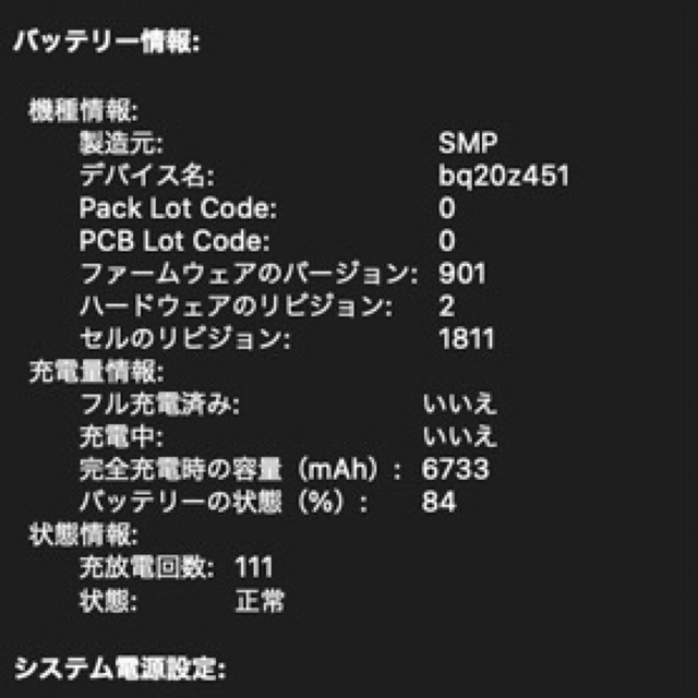 Mac (Apple) - 【極美品】MacBook Pro 2019 16gb i7 15インチの通販 by