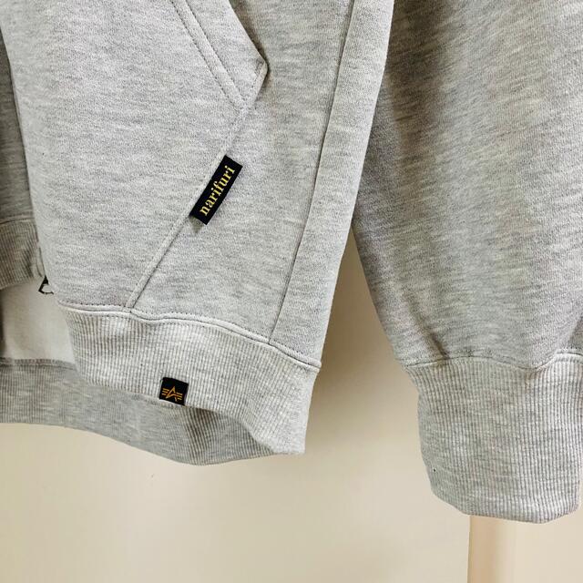 ALPHA INDUSTRIES - 【narifuri】ナリフリ × アルファ Wフード ALPHA INDUSTRIES - 【narifuri】ナリフリ × アルファ Wフード