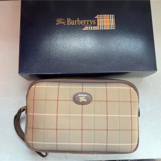 バーバリー(BURBERRY)のバーバリー　ハンドバッグ(セカンドバッグ/クラッチバッグ)