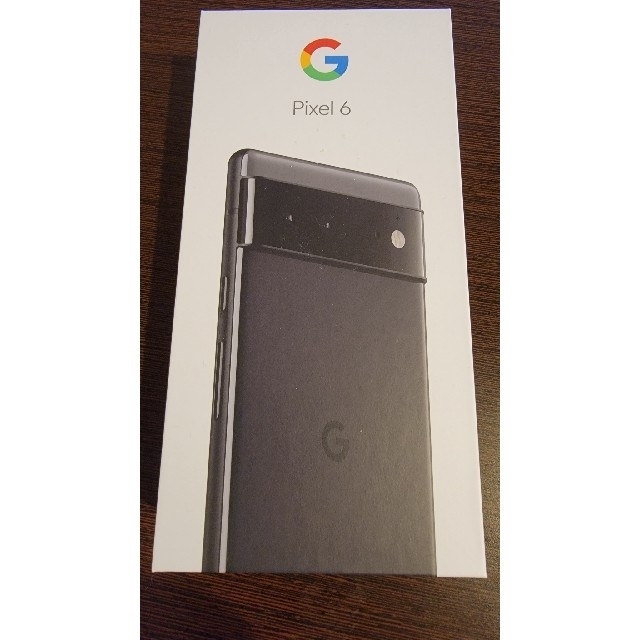 人気 Google Pixel - pixel 6 Stormy black 128GB 美品 スマートフォン