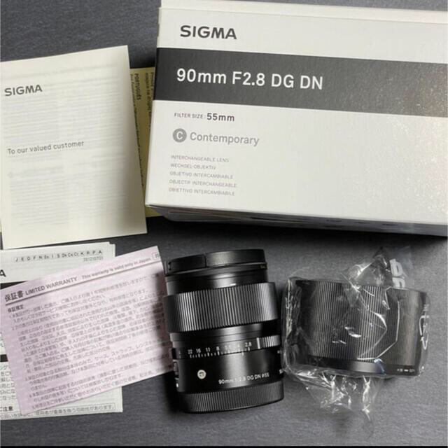 クーポン応援値引　SIGMA 90mm F2.8 DGDN Eマウント