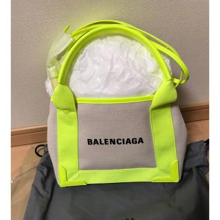 バレンシアガ(Balenciaga)の新品　バレンシアガ　トートバッグ　ネイビーカバ　xs(トートバッグ)