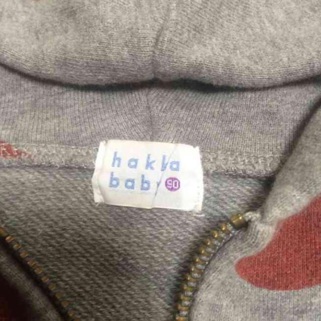 hakka baby(ハッカベビー)の★美品★0521ハッカベビー ドット柄パーカー  キッズ/ベビー/マタニティのキッズ服男の子用(90cm~)(ジャケット/上着)の商品写真