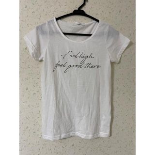 セシルマクビー(CECIL McBEE)の白Tシャツ(Tシャツ(半袖/袖なし))