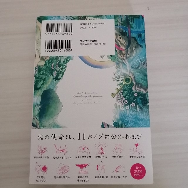 サンマーク出版(サンマークシュッパン)の魂占い　天国で交わした魂との約束を思い出す エンタメ/ホビーの本(住まい/暮らし/子育て)の商品写真