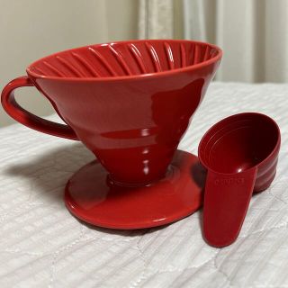 ハリオ(HARIO)のHARIO V60透過コーヒードリッパー　有田焼　1ー4杯用(調理道具/製菓道具)