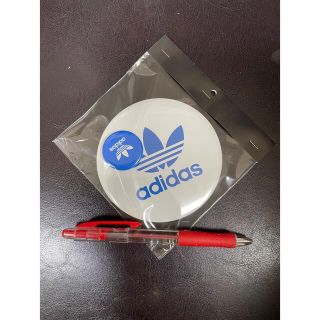 アディダス(adidas)のadidas 缶バッチ(ノベルティグッズ)