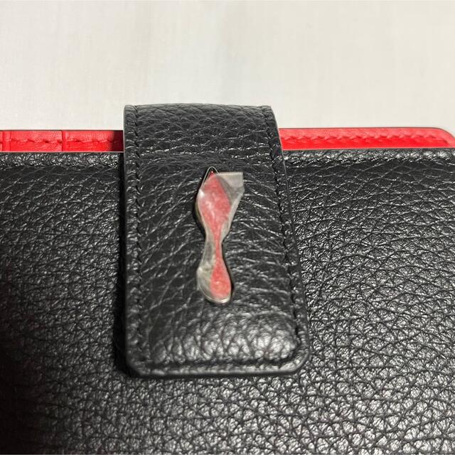 ⭐️ 極美品 ルブタン パロマ ミニウォレット 二つ折り財布 ラバー