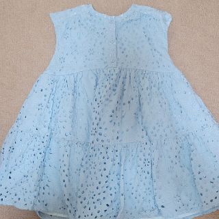 プティマイン(petit main)の美品⭐petit mainワンピース110(ワンピース)