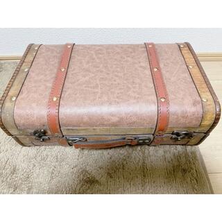 アンティーク調  装飾スーツケース(置物)