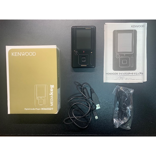 KENWOOD(ケンウッド)のKENWOOD Mediakeg HD60GD9 スマホ/家電/カメラのオーディオ機器(ポータブルプレーヤー)の商品写真