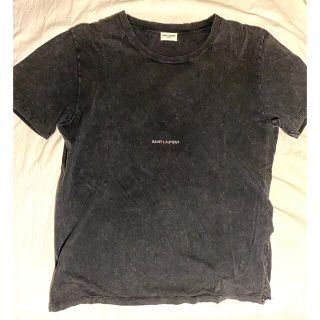 サンローラン(Saint Laurent)のSaint Laurent Paris ダメージロゴTシャツ(Tシャツ/カットソー(半袖/袖なし))