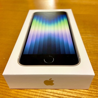 アップル(Apple)の【新品 未使用 SiMフリー】iPhone SE 第3世代 64GB  ホワイト(スマートフォン本体)