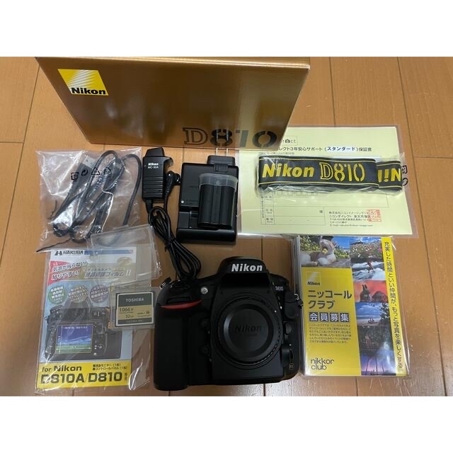 送料関税無料】 Nikon - ボディ+その他各種 D810 Nikon デジタル一眼