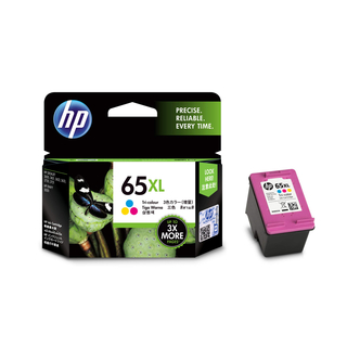 ヒューレットパッカード(HP)のHP 65XLインクカートリッジ カラー 増量タイプN9K03AA(OA機器)