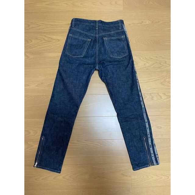 美中古品！ DOUBLET SELVAGE LINE DENIM PANTS メンズのパンツ(デニム/ジーンズ)の商品写真