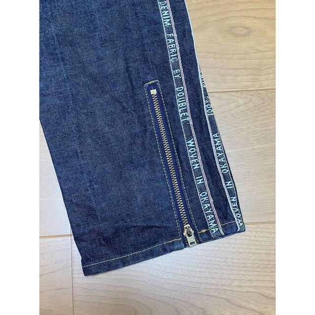 美中古品！ DOUBLET SELVAGE LINE DENIM PANTS メンズのパンツ(デニム/ジーンズ)の商品写真