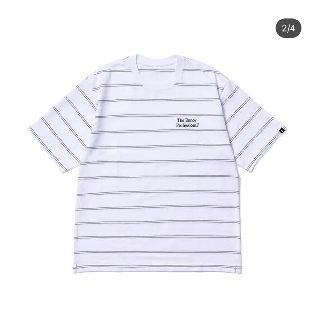 ennoy ボーダーTシャツ 鹿の子 XL スタイリスト私物 【お取り寄せ