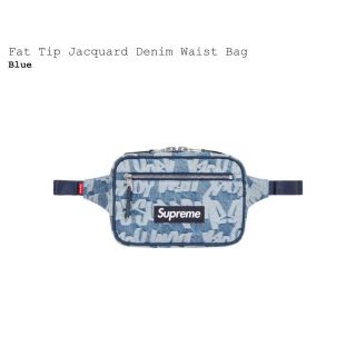 シュプリーム(Supreme)のSupreme Fat Tip Jacquard Denim Waist Bag(ウエストポーチ)