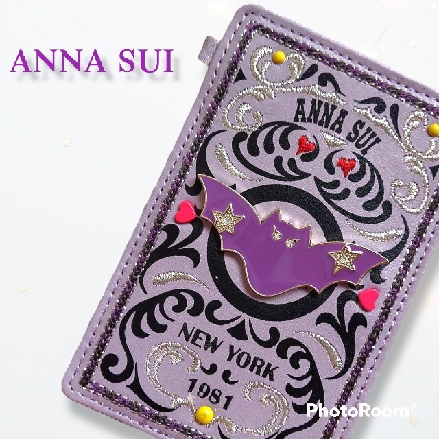 ANNA SUI(アナスイ)のANNA SUI アナスイ 定期入れ パスケース カード収納 レディースのファッション小物(名刺入れ/定期入れ)の商品写真