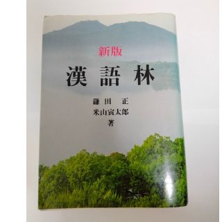 大修館書店　新版　漢語林(語学/参考書)