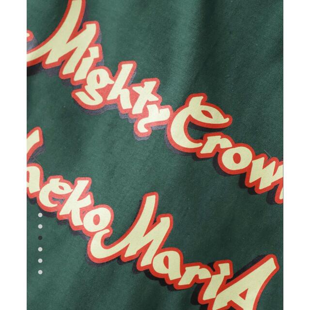 WACKO MARIA×MIGHTY CROWN マイティークラウン Green - Tシャツ