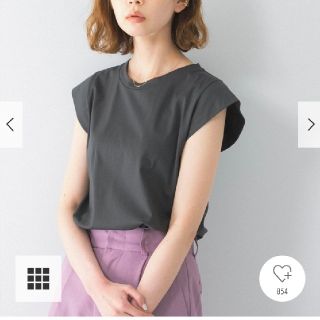 アーバンリサーチロッソ(URBAN RESEARCH ROSSO)の新品！♥️URBANRESEARCHROSSO♥️フレンチスリーブＴ。Ｆ。(Tシャツ(半袖/袖なし))