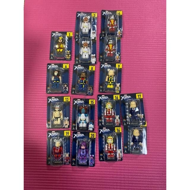 be@rbrick x-men 31個セット 新品 ベアブリック 1