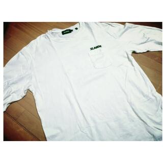 エクストララージ メンズのTシャツ・カットソー(長袖)（ホワイト/白色 