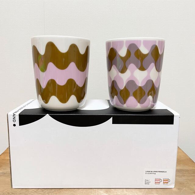 marimekko(マリメッコ)のmarimekko マリメッコ　Lokki Pergola マグカップセット インテリア/住まい/日用品のキッチン/食器(グラス/カップ)の商品写真