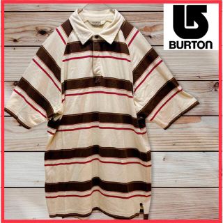 バートン(BURTON)のBURTON バートン　ポロシャツ　ボーダー　Lサイズ(ポロシャツ)